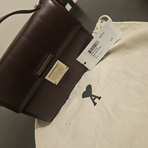 Ami Brown Leather Women's Bag